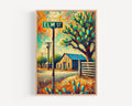 Elm Street Wall Art - Dallas, Texas, USA