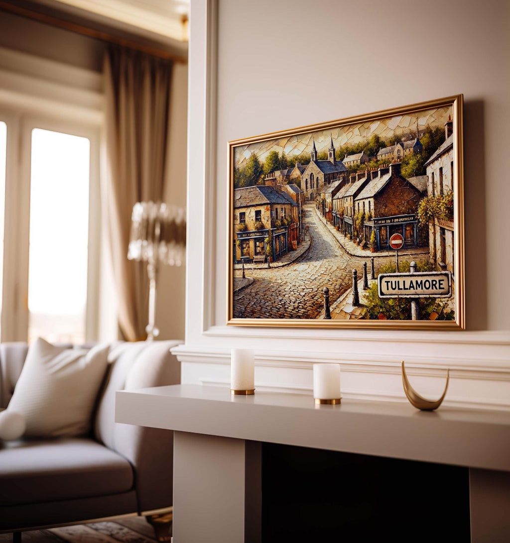 Tullamore Map Print - Tullamore, Ireland