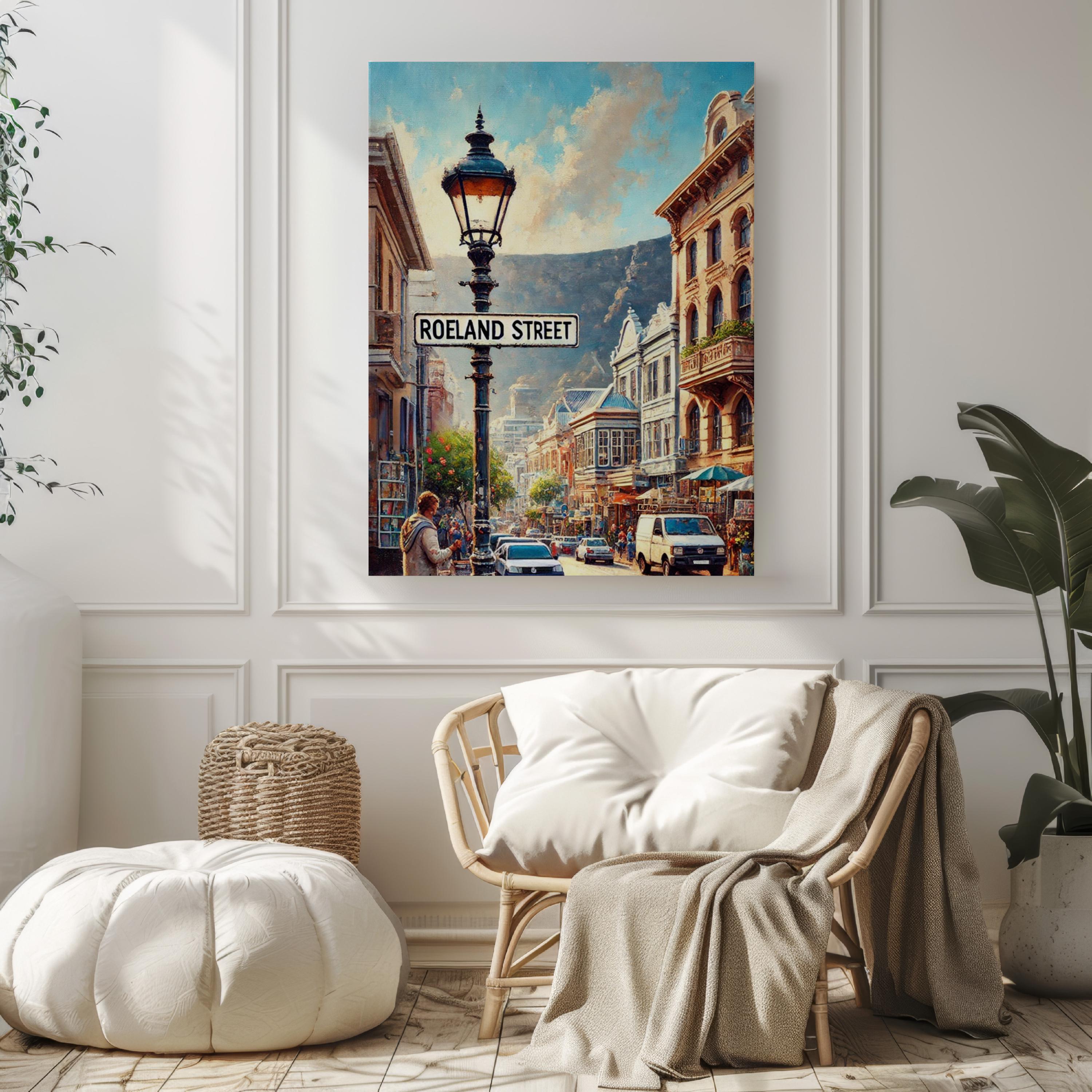 Roeland Street Wall Art - Cape Town, South Africa