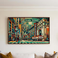 Chicago Art State Street Wall Art Print - Chicago Gift, Travel Poster, Illinois Artwork, Housewarming Decor