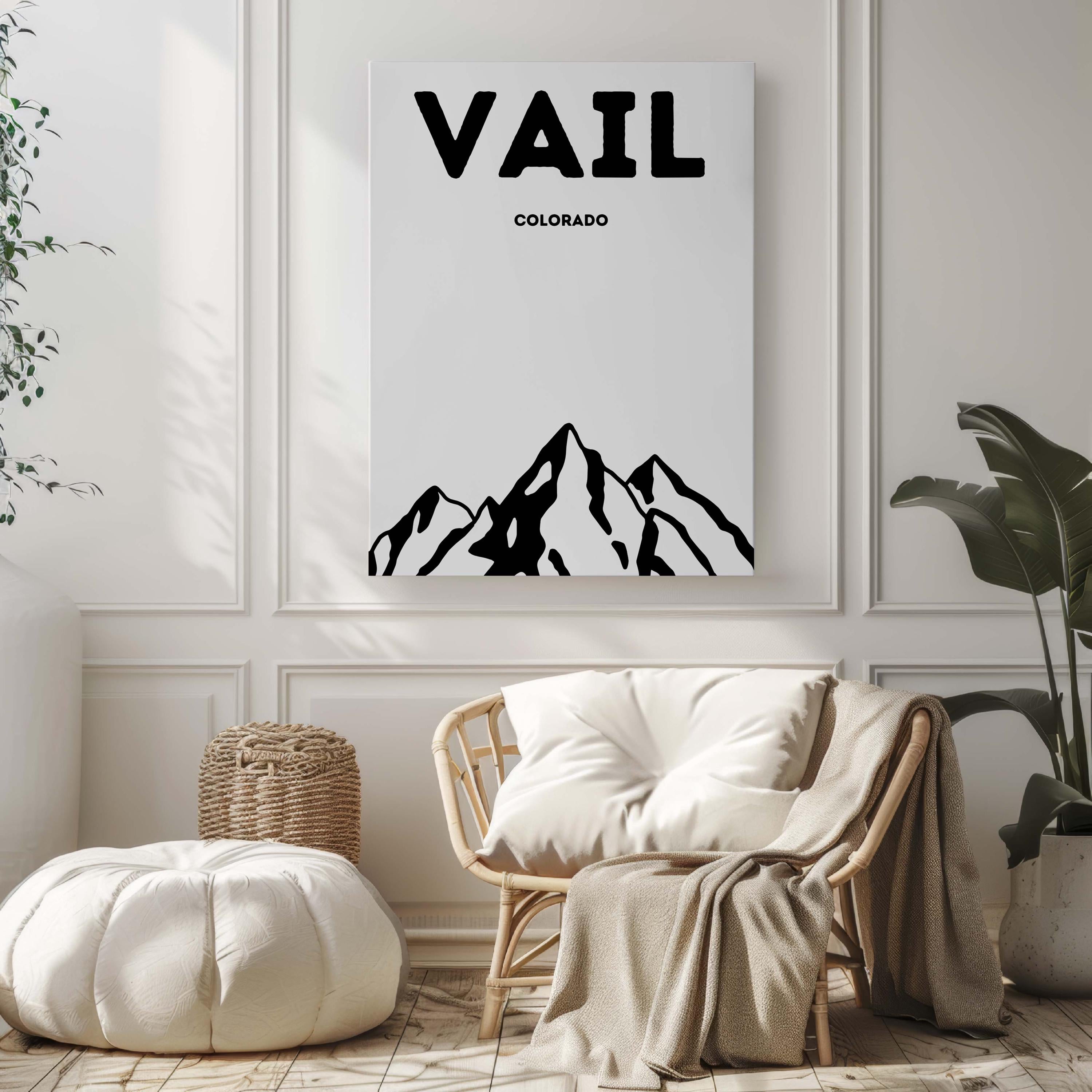 Vail Wall Art - Vail, Colorado, USA