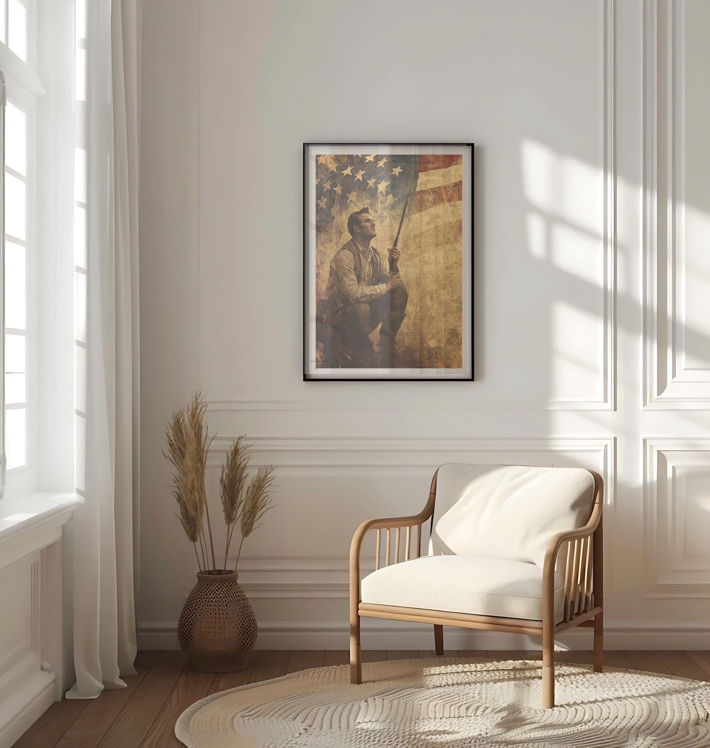 American Home Wall Art Abstract - United States