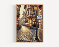 Lipscani Street Print - Bucharest, Romania