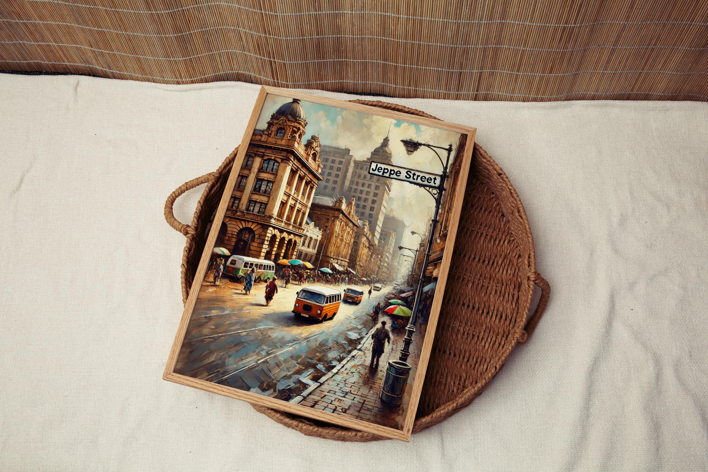 Jeppe Street Print Vintage - Johannesburg, South Africa