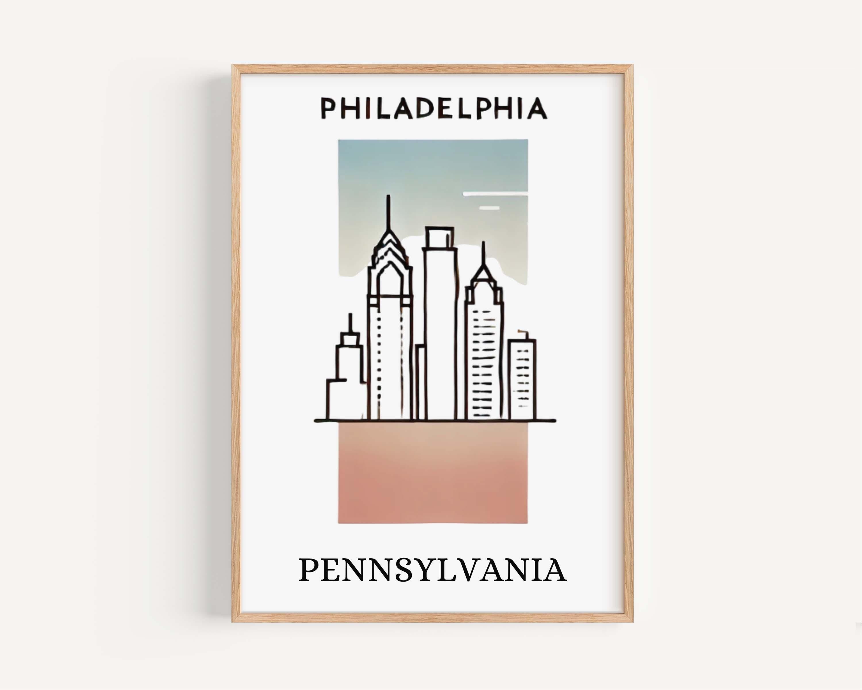Philadelphia Wall Art - Philadelphia, Pennsylvania, USA