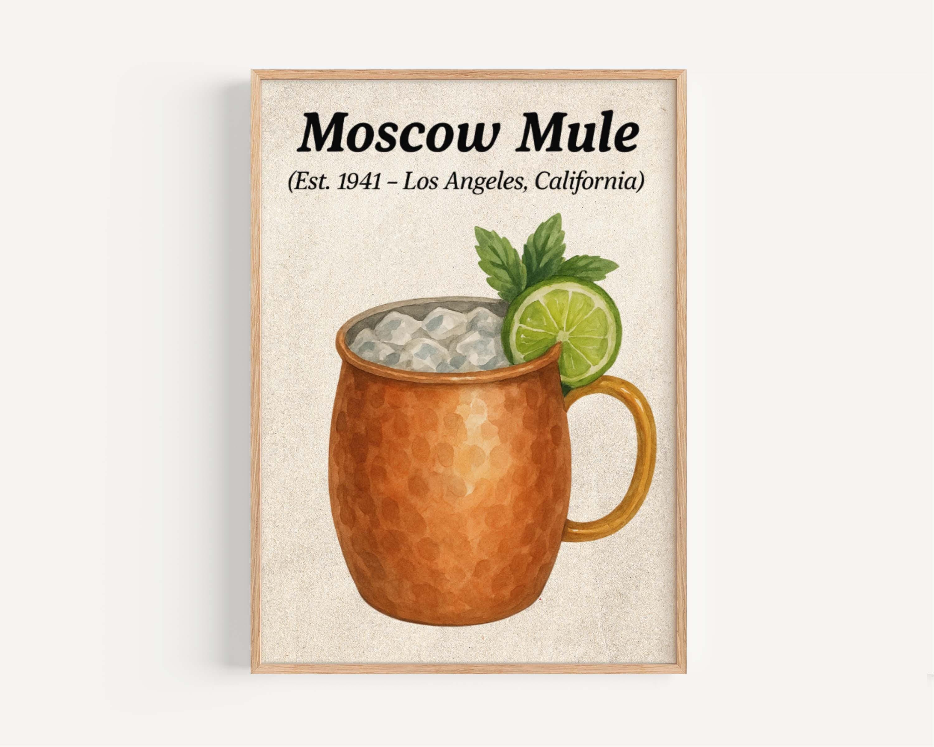 Moscow Mule Wall Art