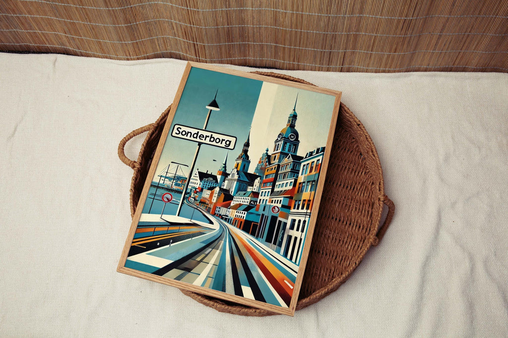 Sonderborg Scandinavian Print - Sonderborg, Denmark