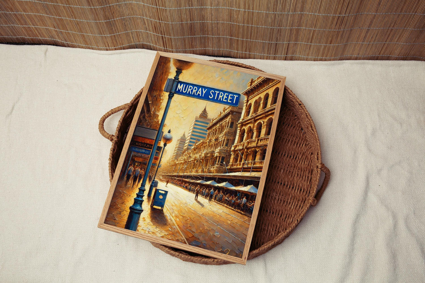 Murray Street Wall Art Perth Print Australian Decor Travel Souvenir City Gift Modern Home Decor