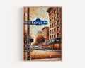 Fairfax Print - Los Angeles, California, USA