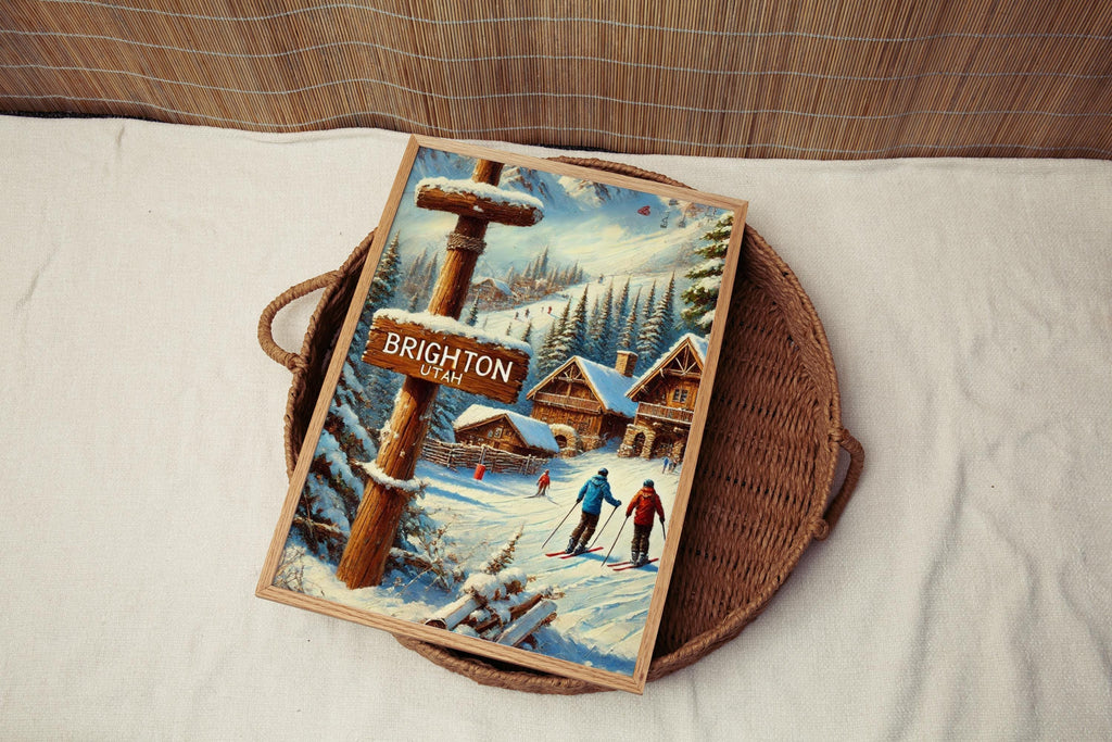 Brighton Print - Brighton, Utah, USA