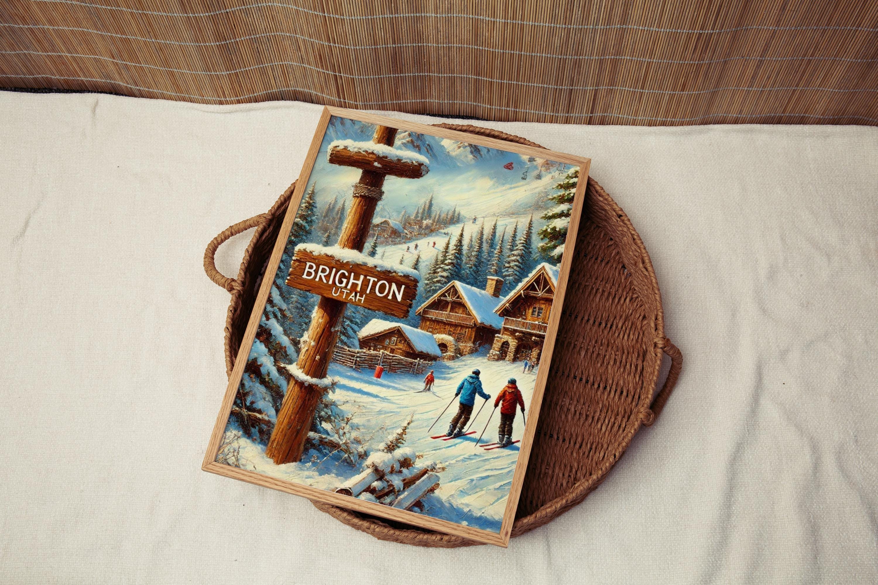 Brighton Print - Brighton, Utah, USA
