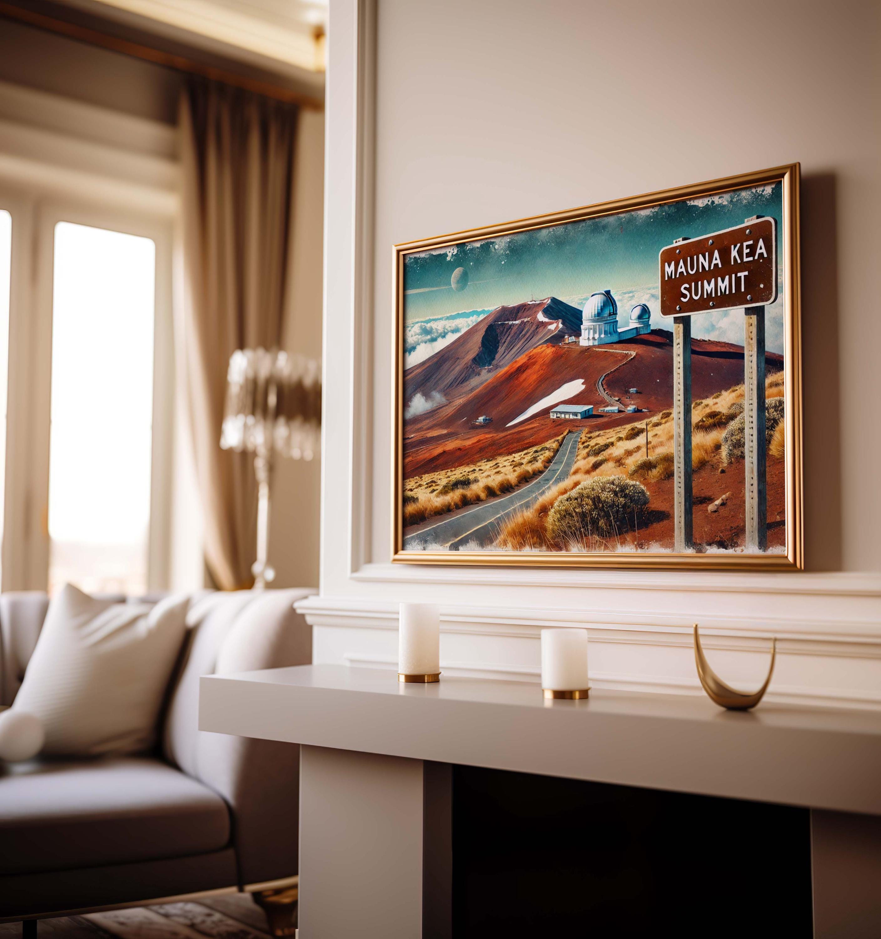 Mauna Kea Summit Poster - Hawaii, USA