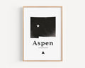 Aspen Rustic Print - Colorado, USA