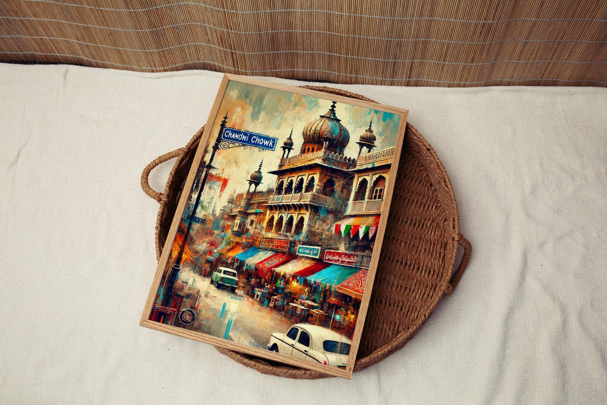 Chandni Chowk Print Vintage - Delhi, India