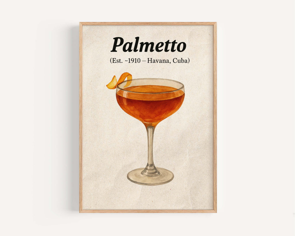 Palmetto Cocktail Wall Art