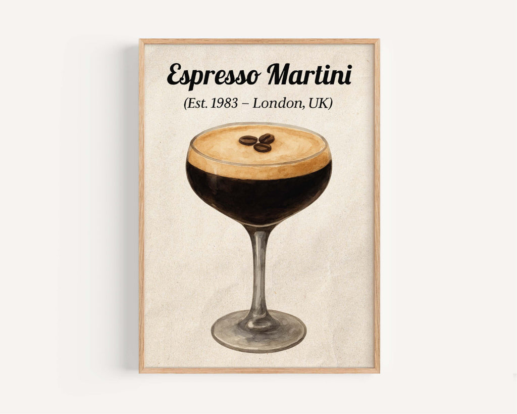 Espresso Martini Wall Art