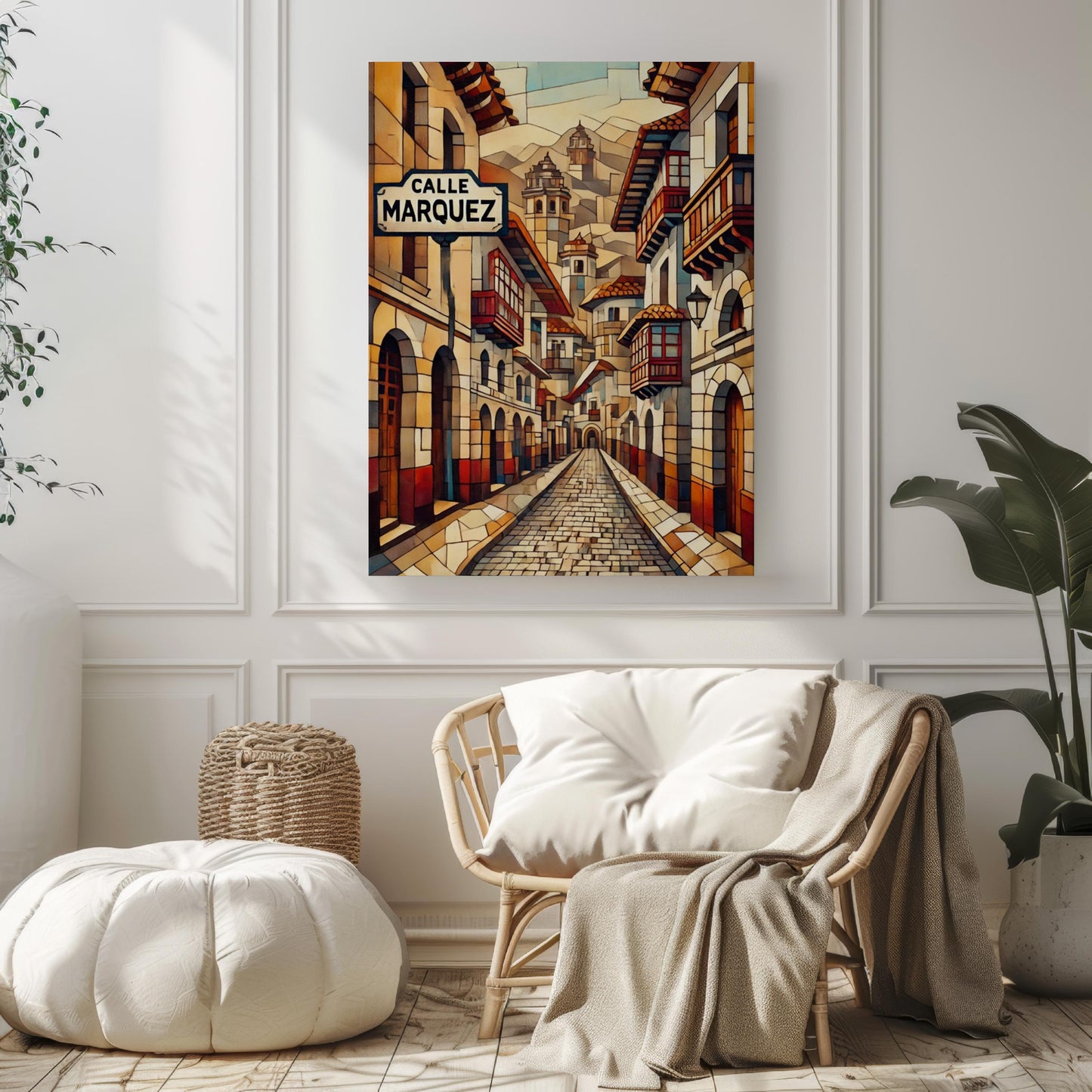 Calle Márquez Cusco Print: Peru Travel Art, Cityscape Wall Decor
