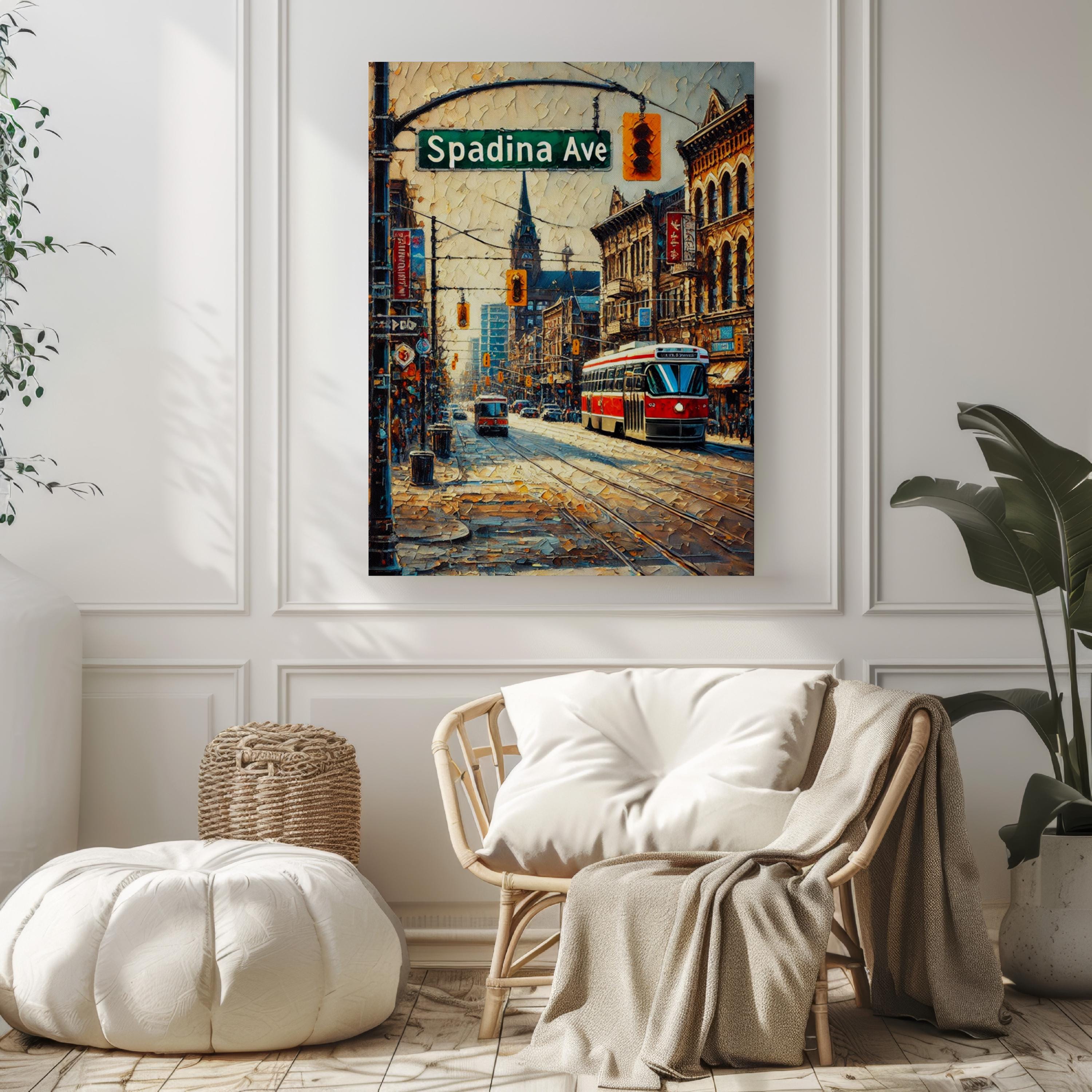 Spadina Ave Print - Toronto, Canada