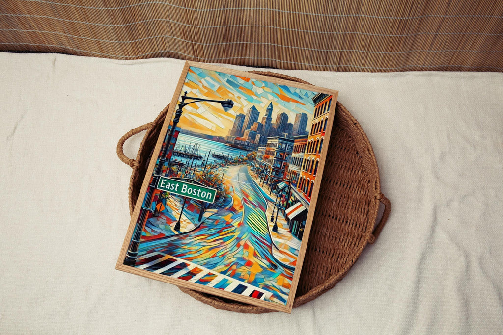 East Boston Print - East Boston, Massachusetts, USA