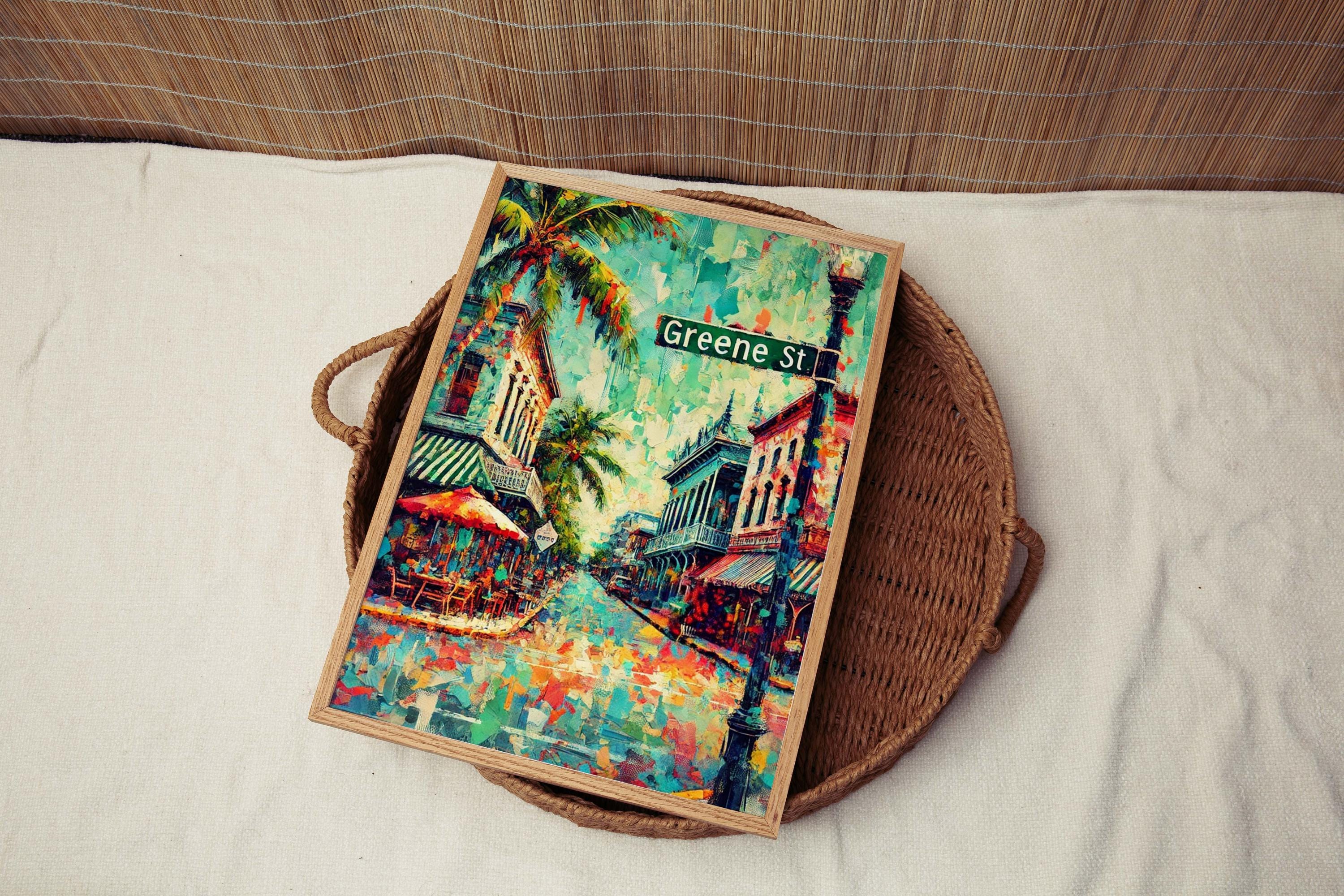 Greene St Coastal Print - Key West, Florida, USA