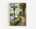 River Road Louisville Wall Art | Kentucky Travel Poster | Ohio River Scenic Print | Bluegrass State Home Decor | Nature Lover Gift