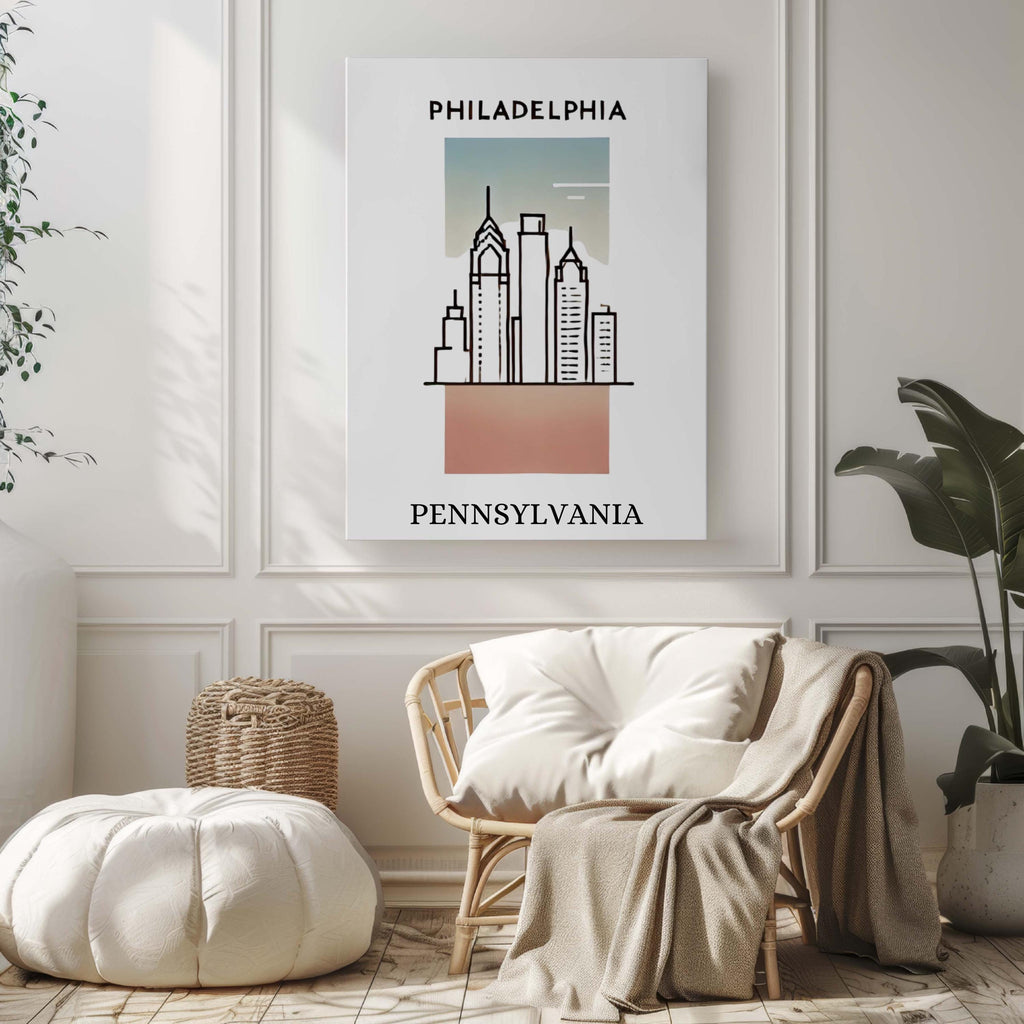 Philadelphia Wall Art - Philadelphia, Pennsylvania, USA