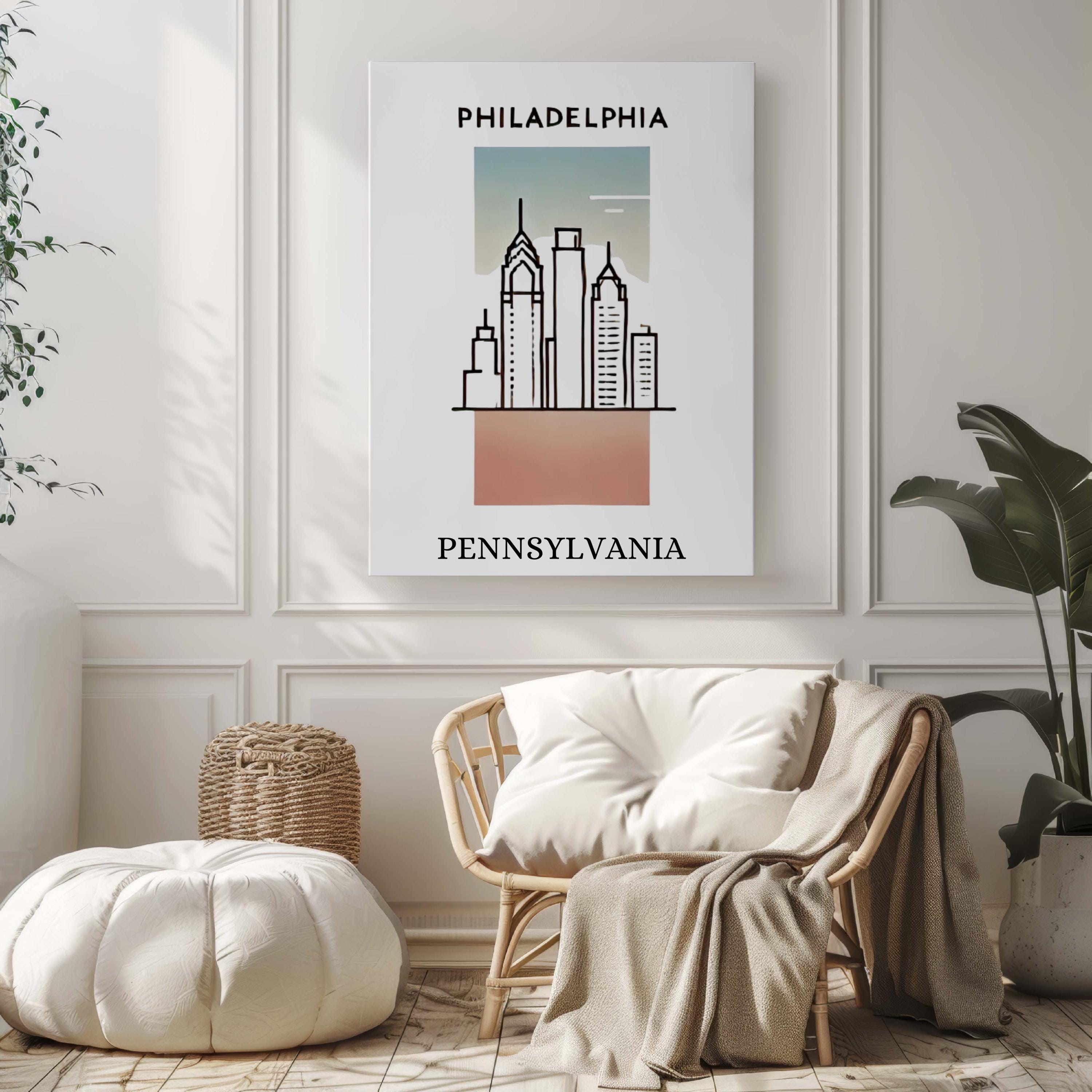 Philadelphia Wall Art - Philadelphia, Pennsylvania, USA