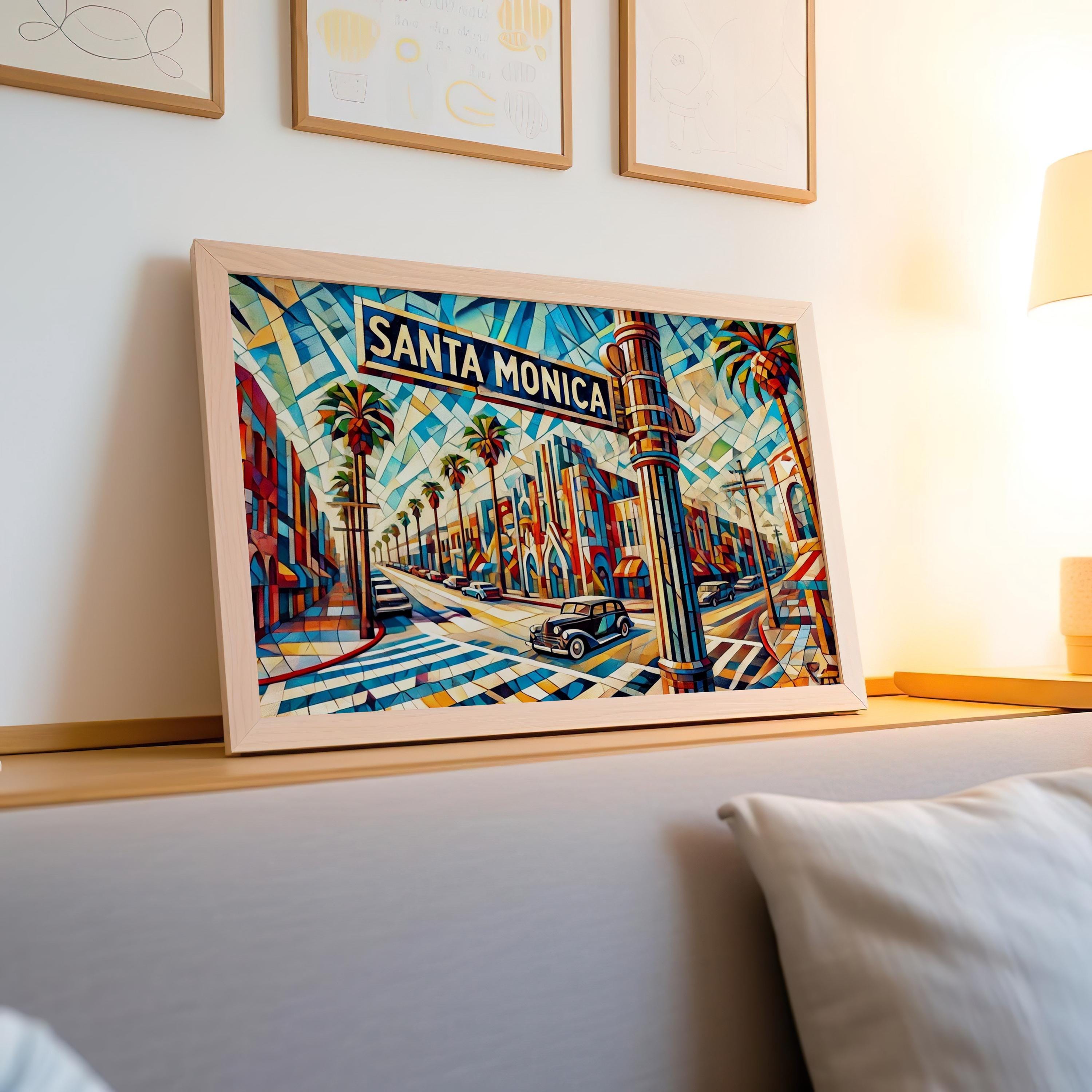 Santa Monica Poster - Santa Monica, California, USA