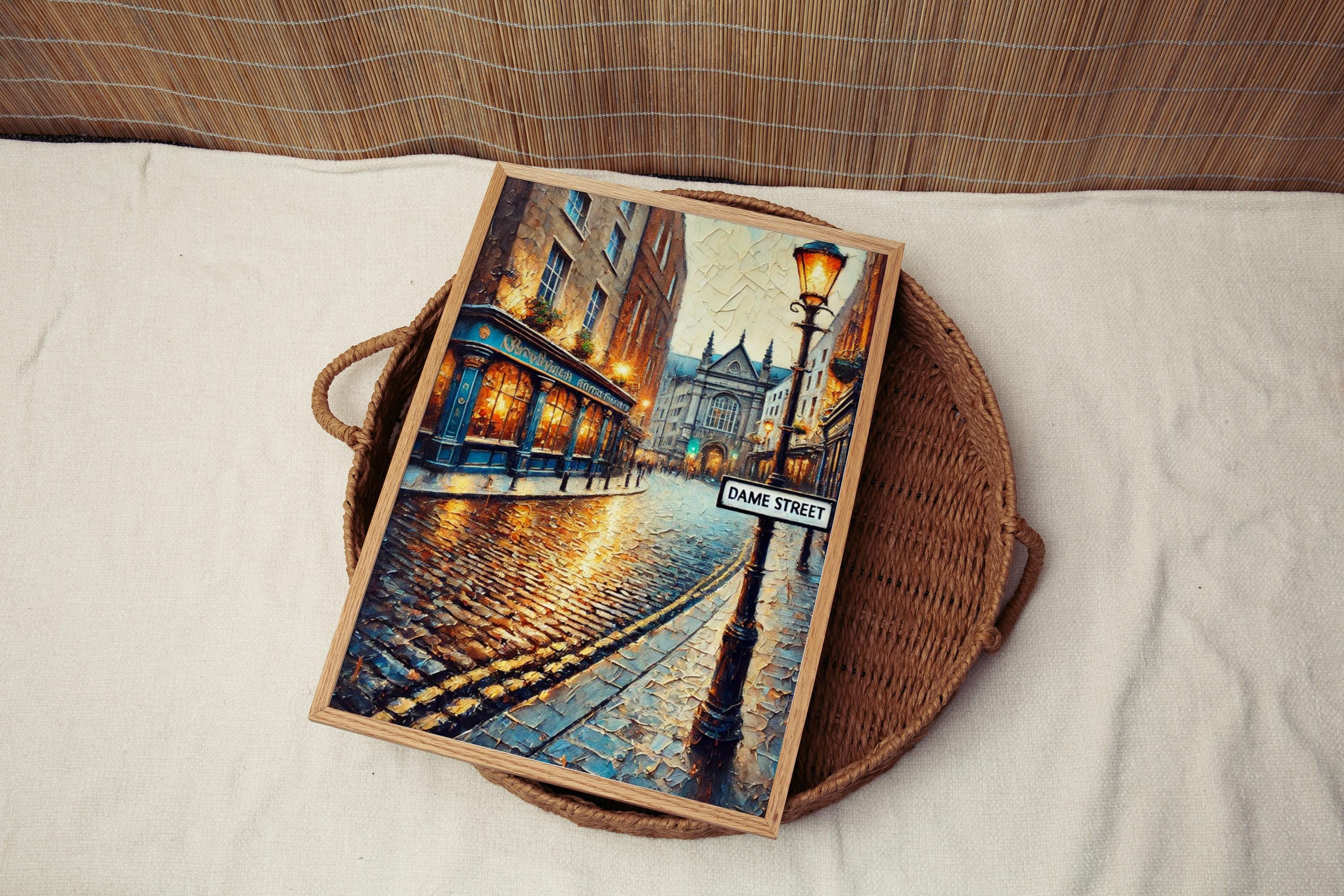 Dame Street Print - Dublin, Ireland