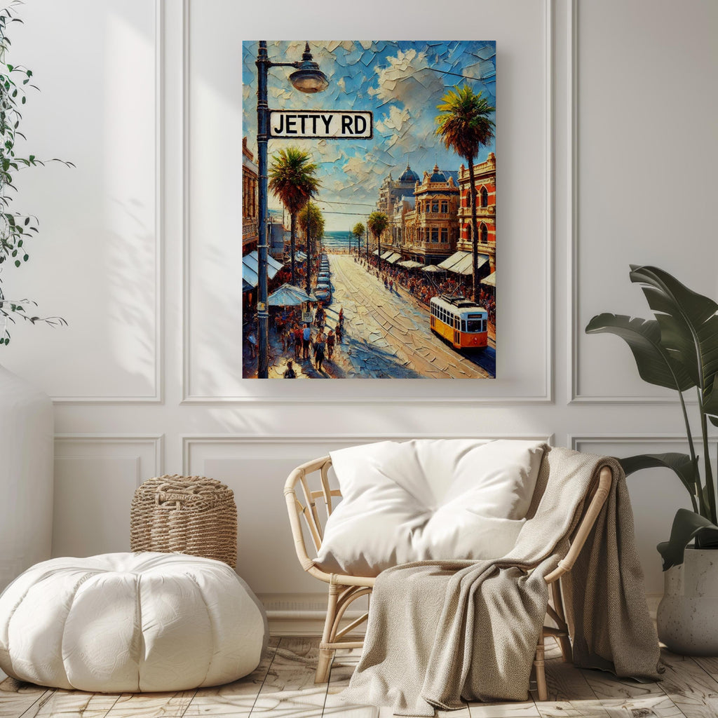 Jetty Rd Print - Adelaide, Australia