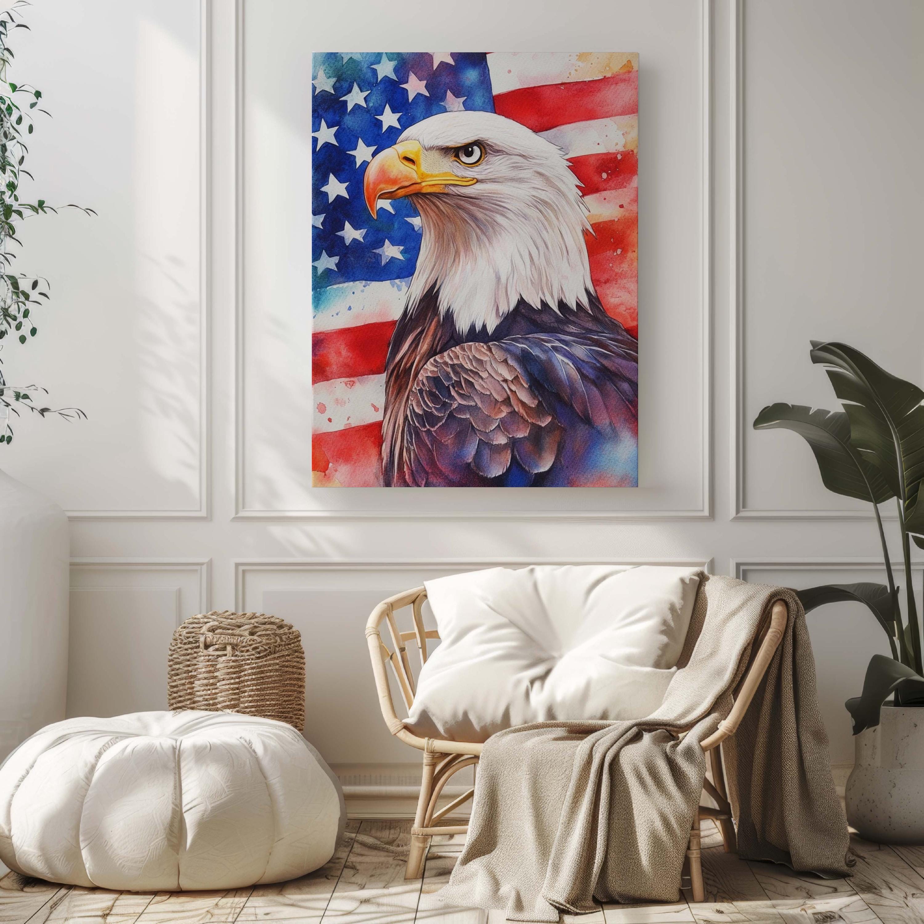 United States Eagle Poster Patriotic - USA