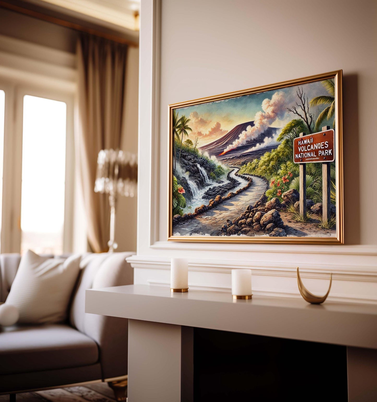 Hawaiʻi Volcanoes National Park Poster