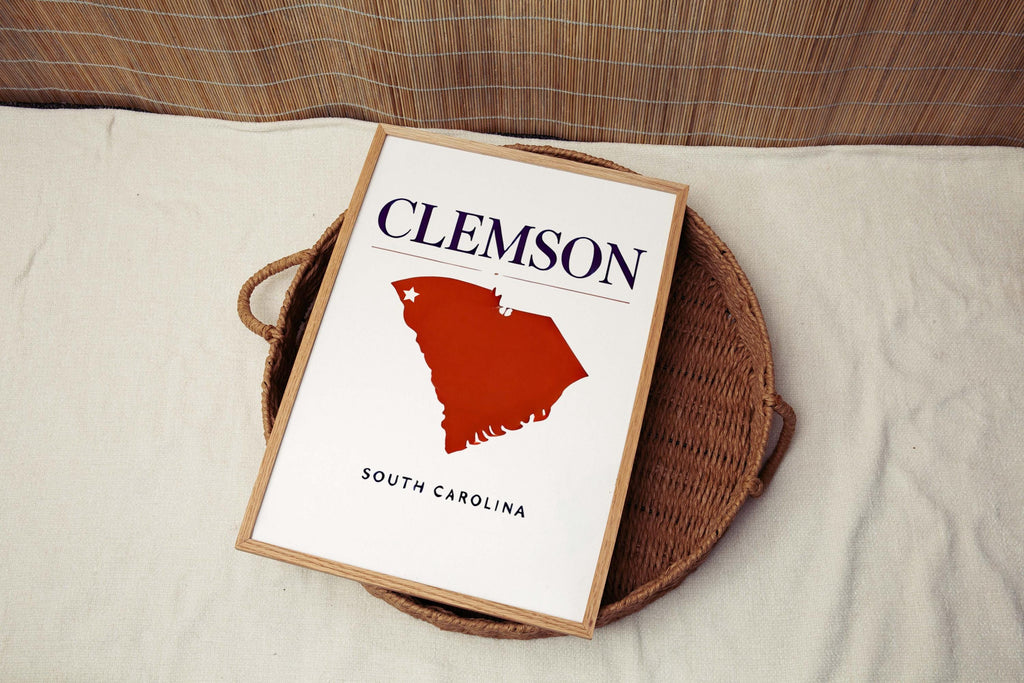 Clemson Wall Art - Clemson, South Carolina, USA