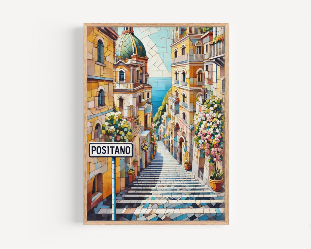 Positano Print Decor - Positano, Italy