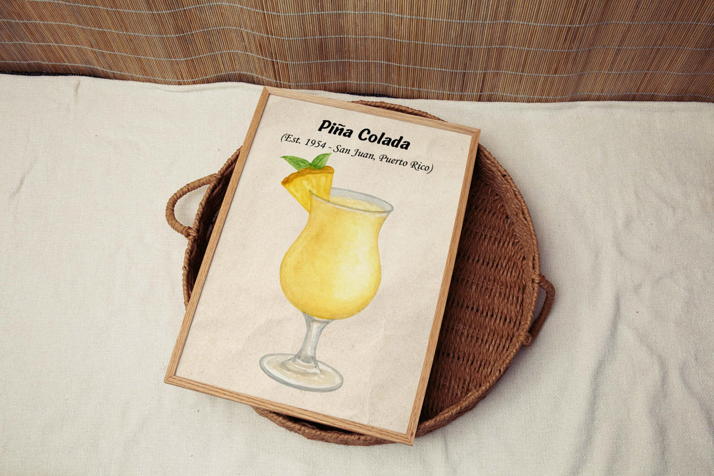 Pina Colada Wall Art Decor