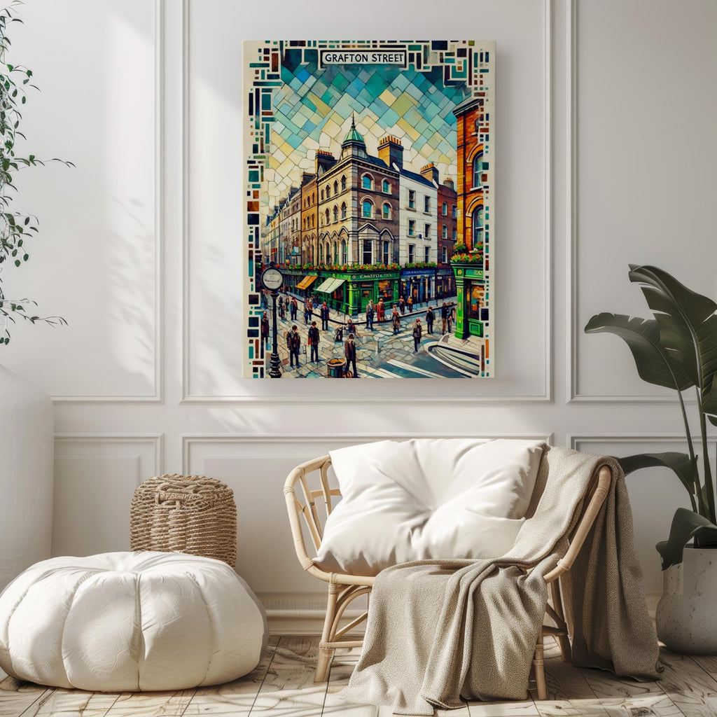 Grafton Street Print - Dublin, Ireland