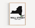 Wall Street Art Decor - New York, New York, USA