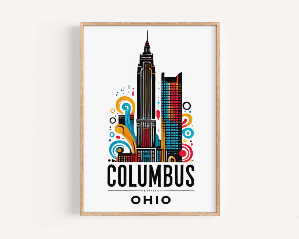 Columbus Wall Art - Columbus, Ohio, USA