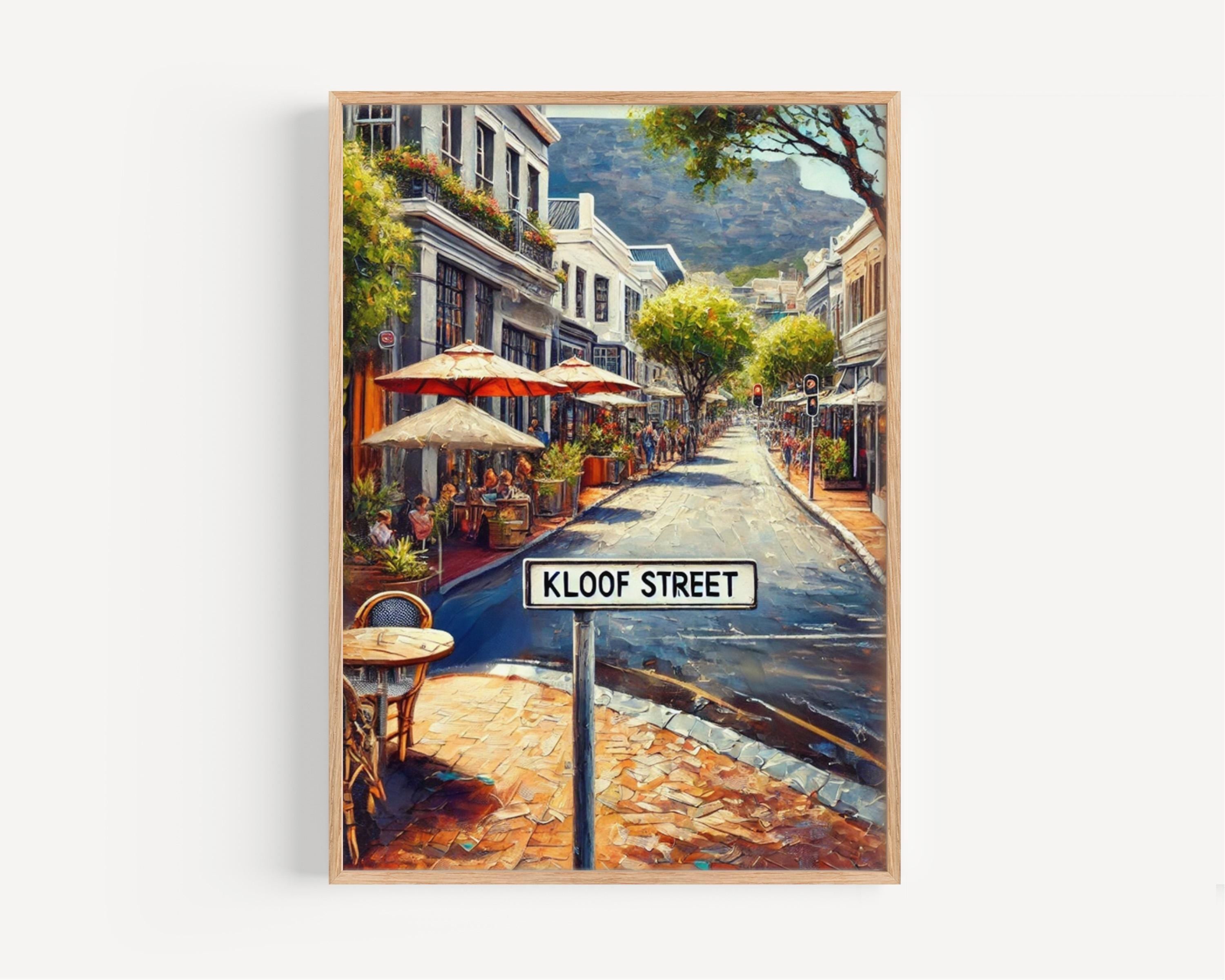 Kloof Street Print - Cape Town, South Africa