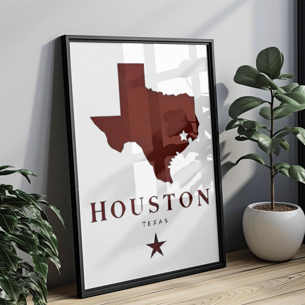 Houston Wall Art - Houston, Texas, USA