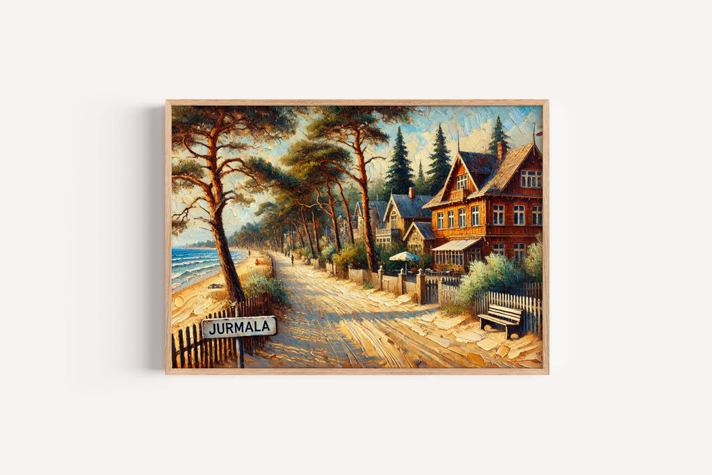 Jurmala Seaside Print - Jurmala, Latvia