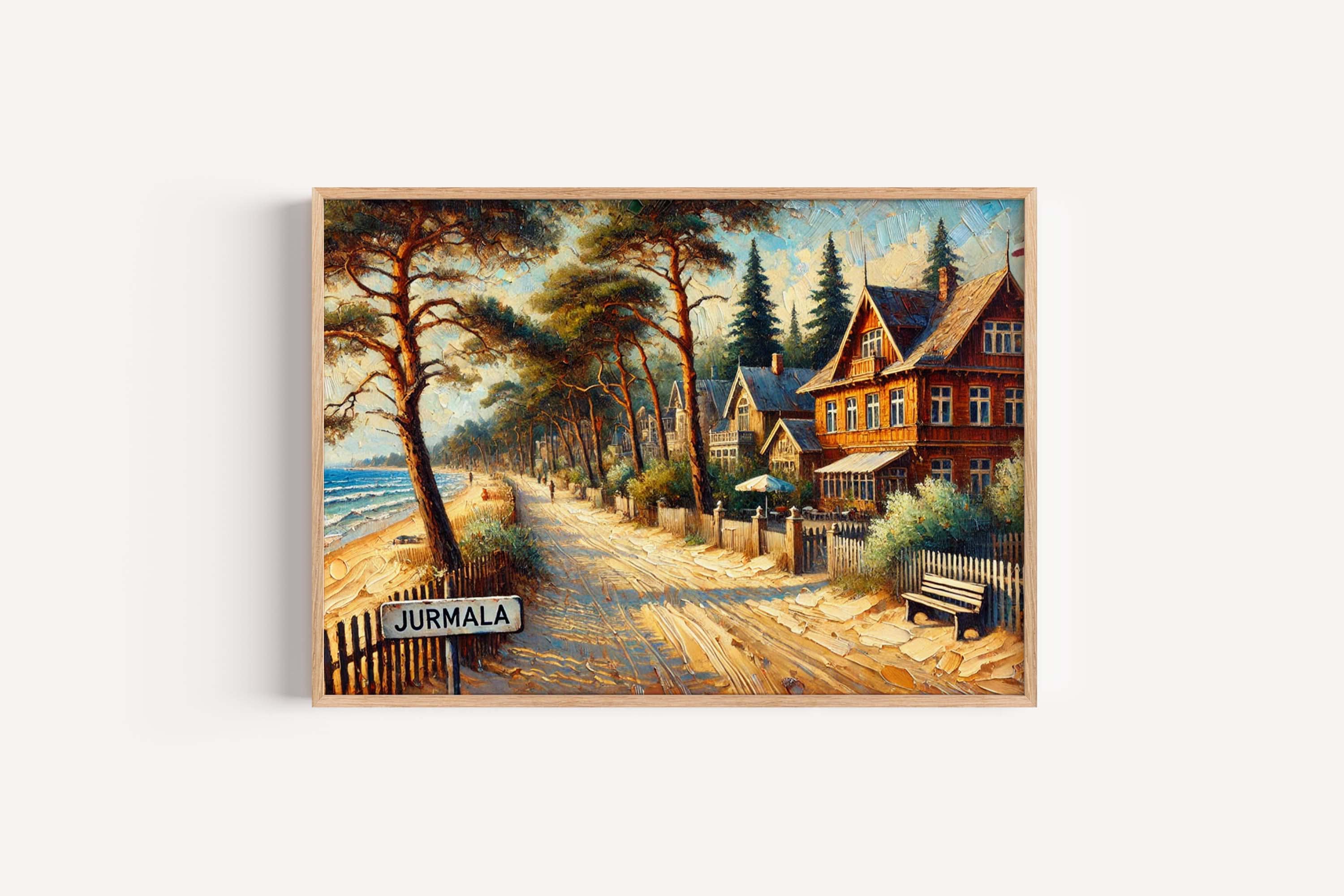 Jurmala Seaside Print - Jurmala, Latvia