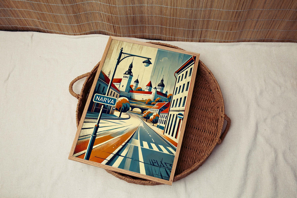 Narva Art Print Decor - Narva, Estonia