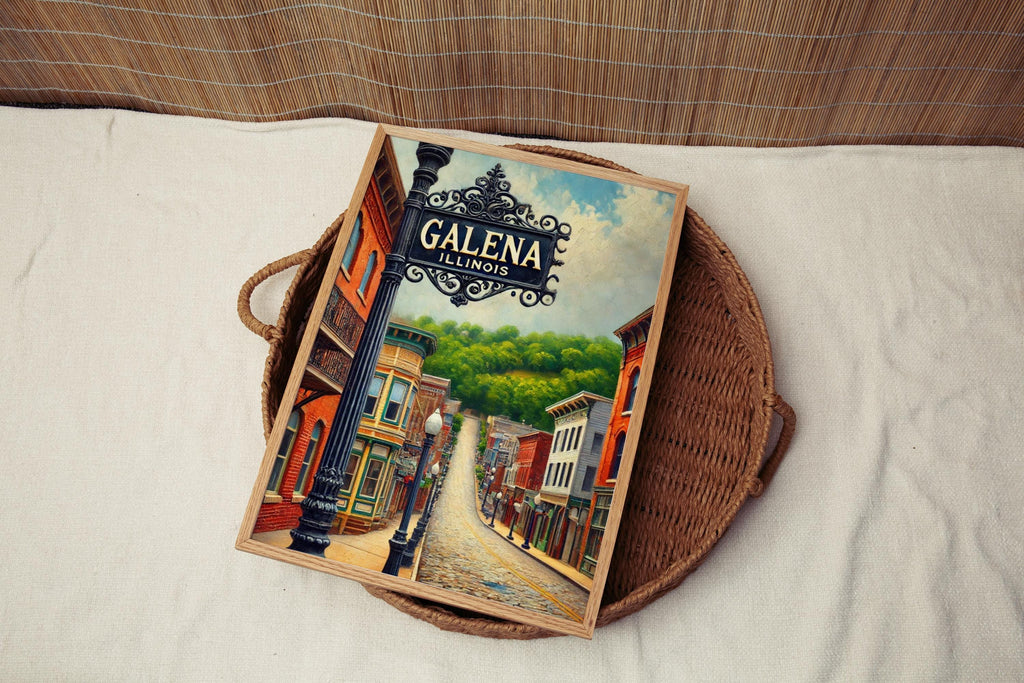 Galena Wall Art - Galena, Illinois, USA