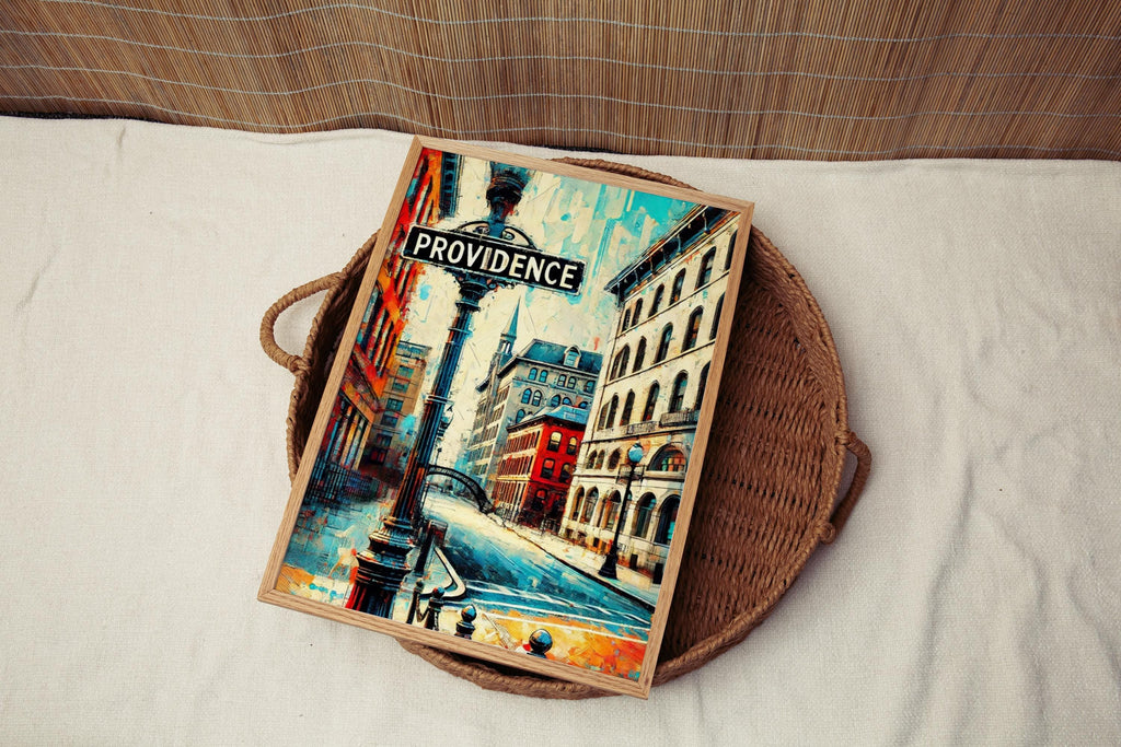 Providence Map Print - Providence, Rhode Island, USA