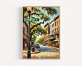 Broughton Street Print - Savannah, Georgia, USA