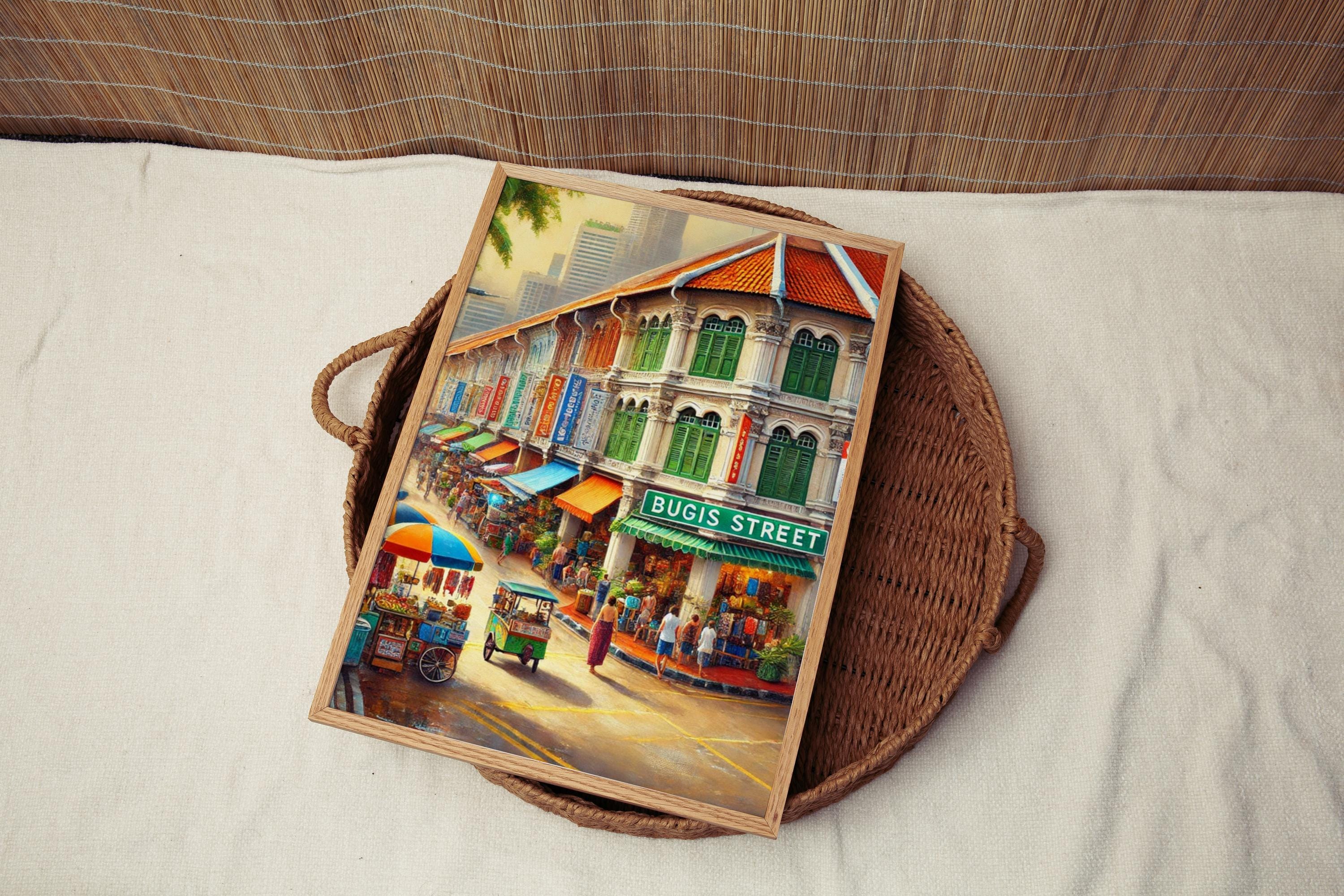 Bugis Street Print - Singapore