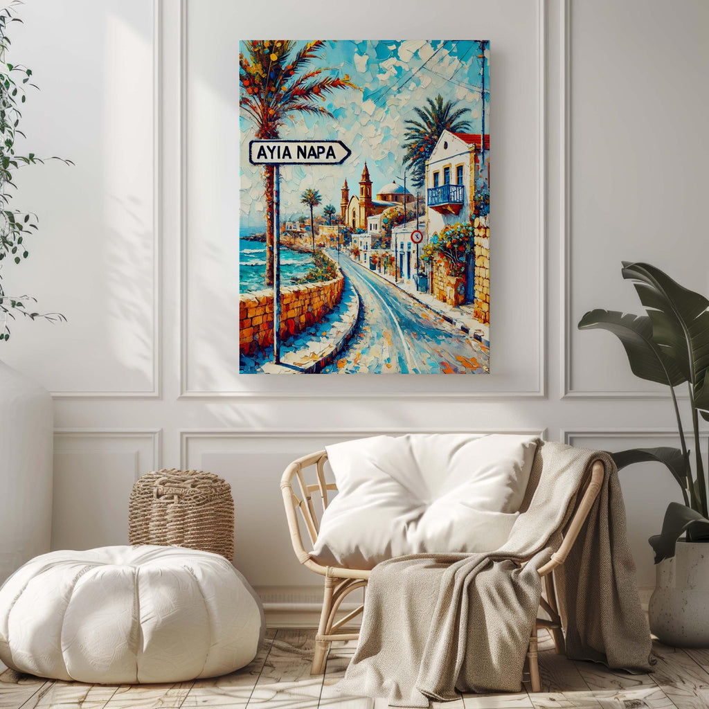 Ayia Napa Coastal Print - Ayia Napa, Cyprus