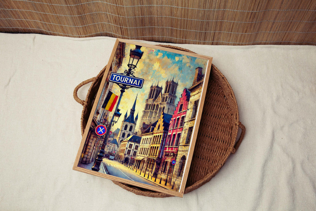 Tournai Art Print - Tournai, Belgium