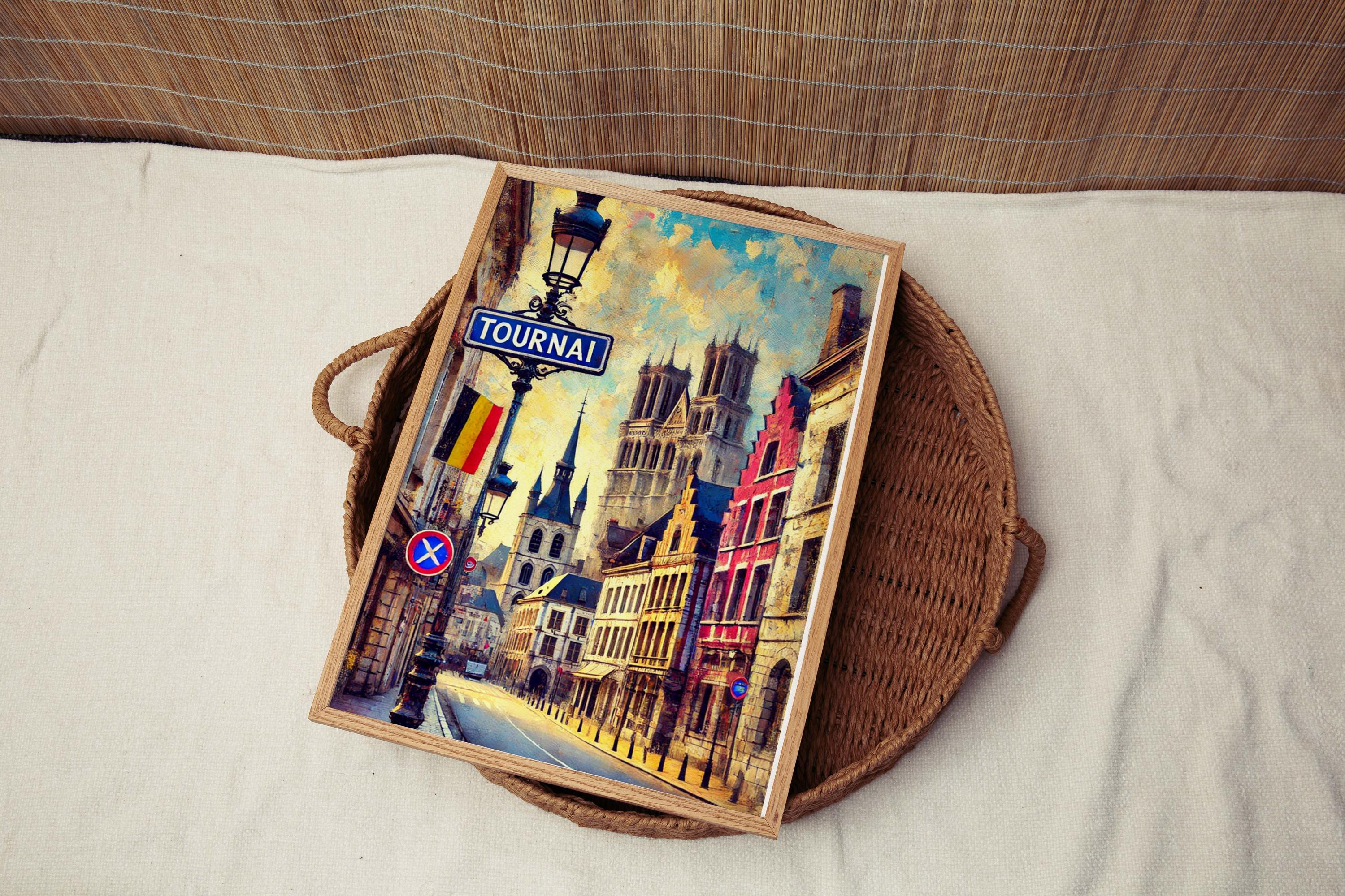 Tournai Art Print - Tournai, Belgium